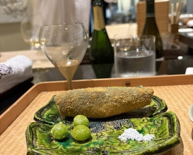 Dinner at Japanese restaurant Seizan