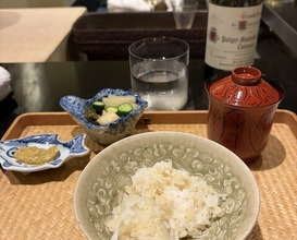 Dinner at Japanese restaurant Seizan