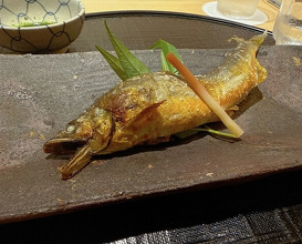Dinner at Shimbashi Hoshino (新ばし 星野)
