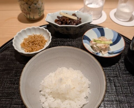 Dinner at Shimbashi Hoshino (新ばし 星野)