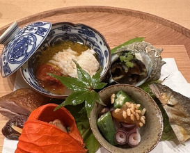 Dinner at Japanese cuisine Shin Chaya (日本料理 新茶家)