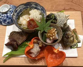 Dinner at Japanese cuisine Shin Chaya (日本料理 新茶家)