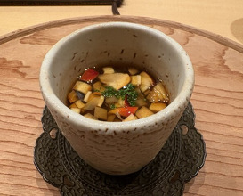 Dinner at Japanese cuisine Shin Chaya (日本料理 新茶家)