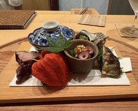 Dinner at Japanese cuisine Shin Chaya (日本料理 新茶家)