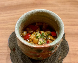 Dinner at Japanese cuisine Shin Chaya (日本料理 新茶家)