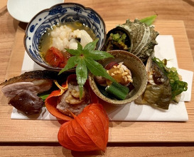 Dinner at Japanese cuisine Shin Chaya (日本料理 新茶家)