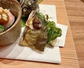 Dinner at Japanese cuisine Shin Chaya (日本料理 新茶家)