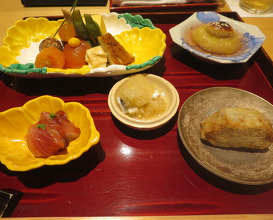 Dinner at Ginza Shinohara