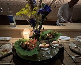Dinner at Ginza Shinohara