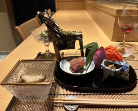 Dinner at Ginza Shinohara