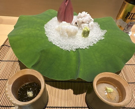 Dinner at Ginza Shinohara