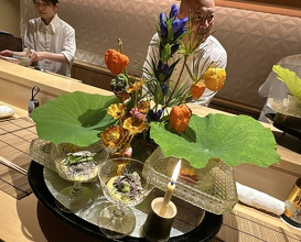 Dinner at Ginza Shinohara