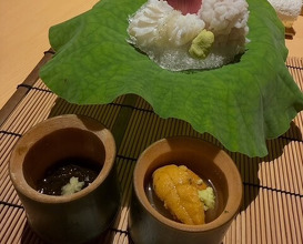 Dinner at Ginza Shinohara