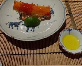 Dinner at Ginza Shinohara