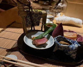 Dinner at Ginza Shinohara