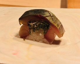 Dinner at Sushi Shizuku Shinsaibashi