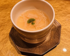 Dinner at Sushi Shizuku Shinsaibashi
