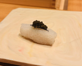 Dinner at Sushi Shizuku Shinsaibashi