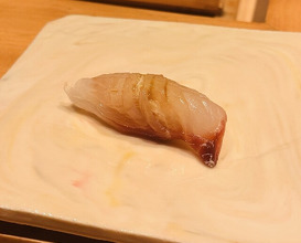 Dinner at Sushi Shizuku Shinsaibashi