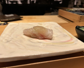 Dinner at Sushi Shizuku Shinsaibashi