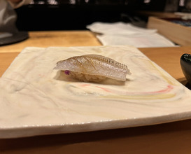 Dinner at Sushi Shizuku Shinsaibashi