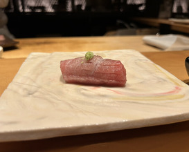 Dinner at Sushi Shizuku Shinsaibashi
