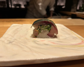 Dinner at Sushi Shizuku Shinsaibashi