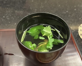 Dinner at Shun (瞬)