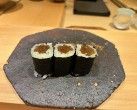 Dinner at Sushi Shunji