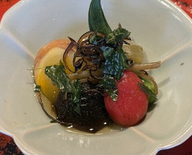 Dinner at Kusajiki Nakahigashi (草喰 なかひがし)