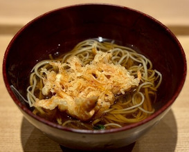 Dinner at Nihonbashi Sonoji (日本橋 蕎ノ字)