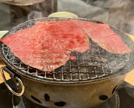 Dinner at Yakiniku Sudou Haruyoshi (焼肉すどう 春吉)
