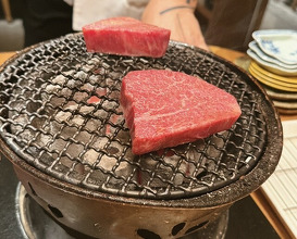 Dinner at Yakiniku Sudou Haruyoshi (焼肉すどう 春吉)