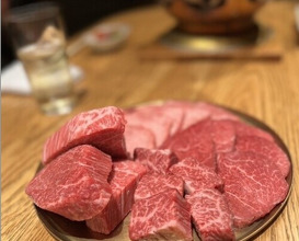 Dinner at Yakiniku Sudou Haruyoshi (焼肉すどう 春吉)