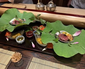 Dinner at Kashiwade no Tsukasa Suikouan (膳司 水光庵)