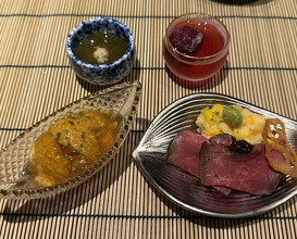Dinner at Kashiwade no Tsukasa Suikouan (膳司 水光庵)