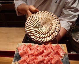 Dinner at Kashiwade no Tsukasa Suikouan (膳司 水光庵)