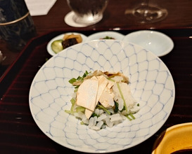 Dinner at Kashiwade no Tsukasa Suikouan (膳司 水光庵)