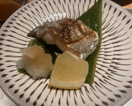 Dinner at Sushi Ei (寿司栄)