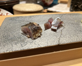 Dinner at Sushi Ei (寿司栄)