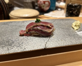 Dinner at Sushi Ei (寿司栄)