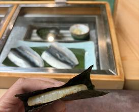 Dinner at Sushi Sho Yotsuya