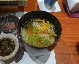Dinner at Sushi Sho Nomura (鮨匠 のむら)