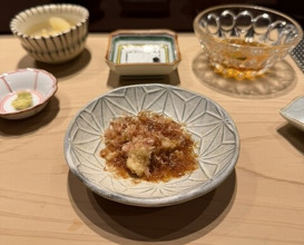 Dinner at Sushisho Saitō (すし匠 齋藤)