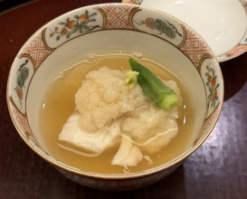 Dinner at Japanese cuisine Tagetsu (日本料理 太月)
