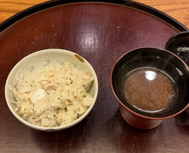 Dinner at Japanese cuisine Tagetsu (日本料理 太月)