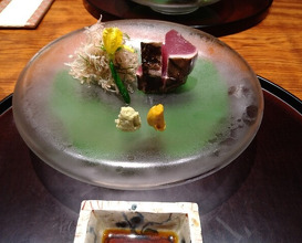 Dinner at Japanese cuisine Tagetsu (日本料理 太月)