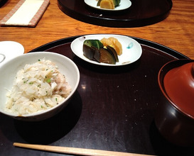 Dinner at Japanese cuisine Tagetsu (日本料理 太月)