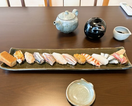 Dinner at Sushi Taito (鮓 たいと)