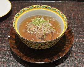Dinner at Japanese cuisine Takamitsu (日本料理 鷹光)
